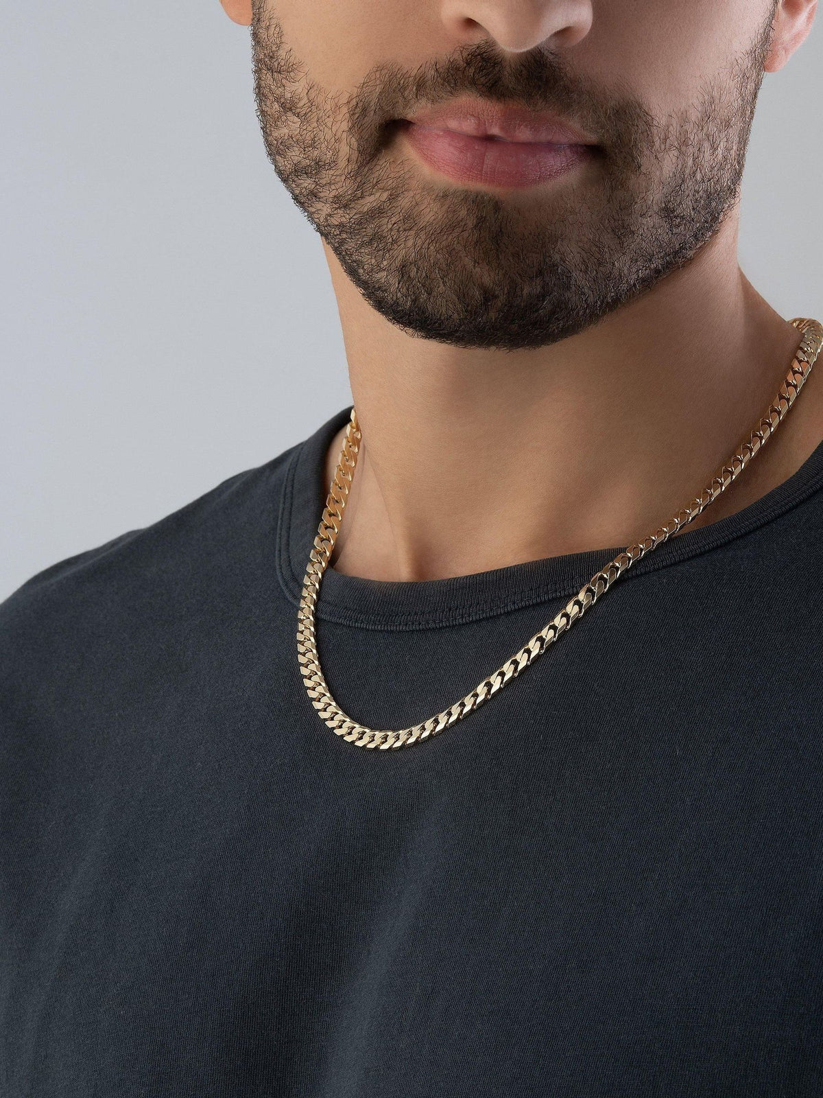 Beaverbrooks gold plated curb chain, UK version