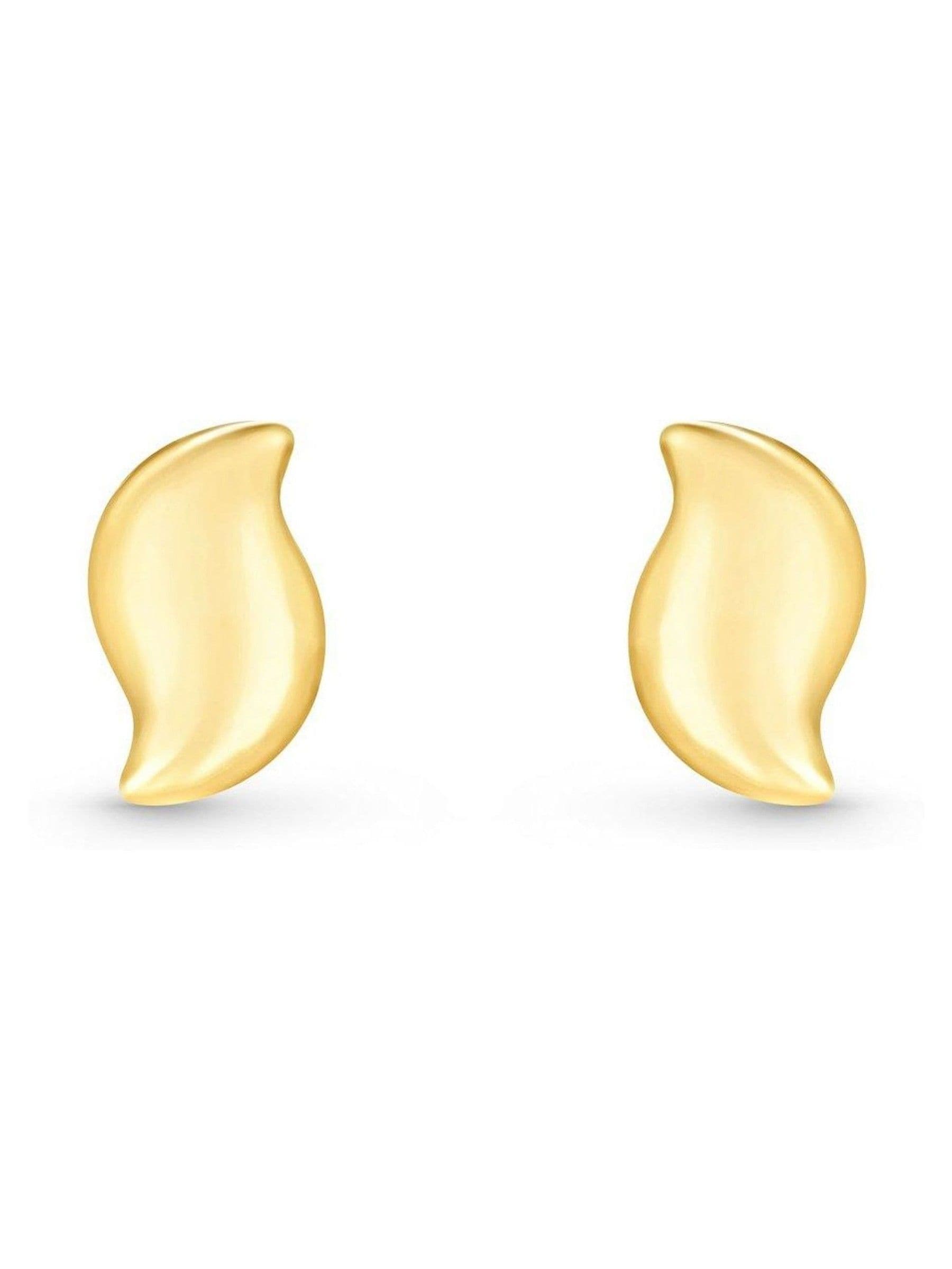 Beaverbrooks 9ct gold stud earrings (British brand)