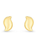 Beaverbrooks 9ct gold stud earrings (British brand)
