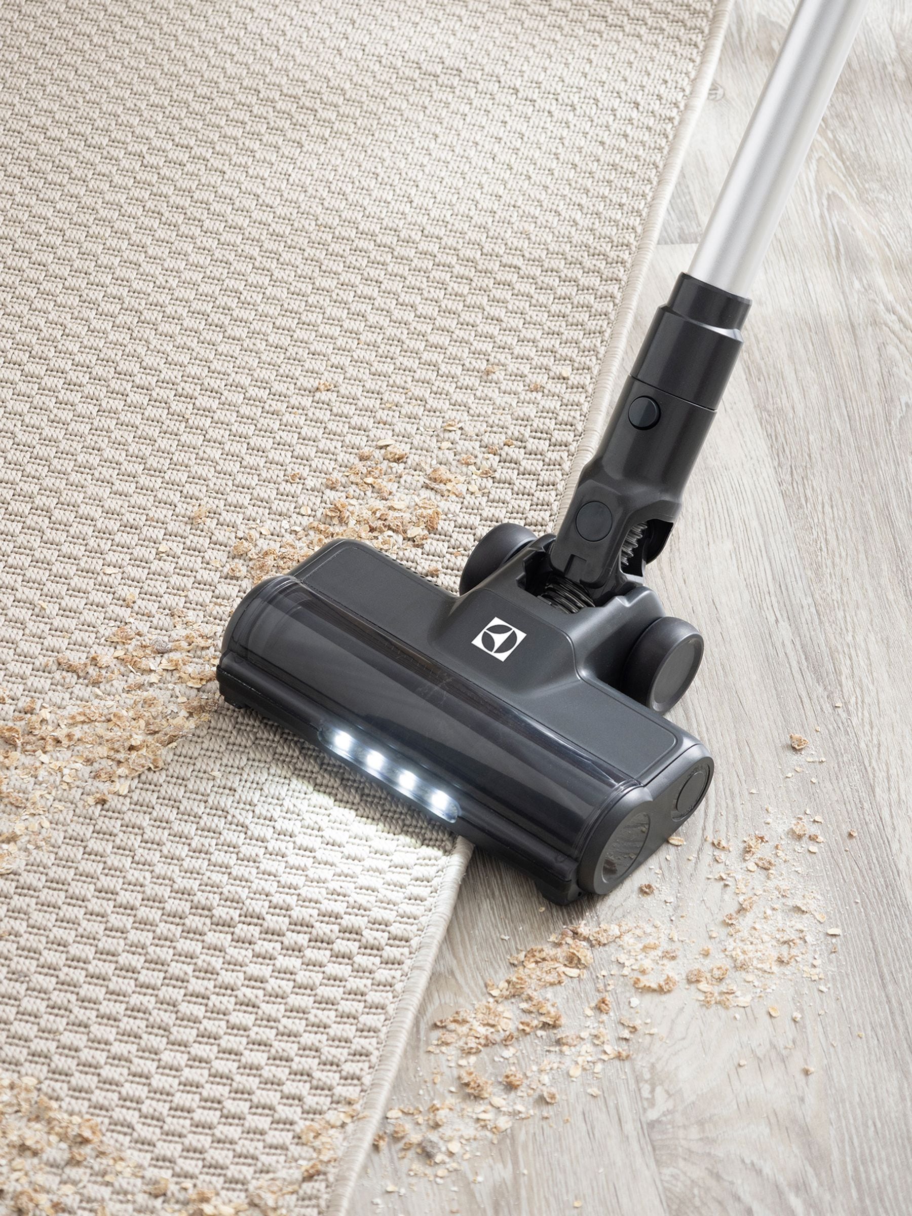 Electrolux grey cordless stick vacuum cleaner, UK version