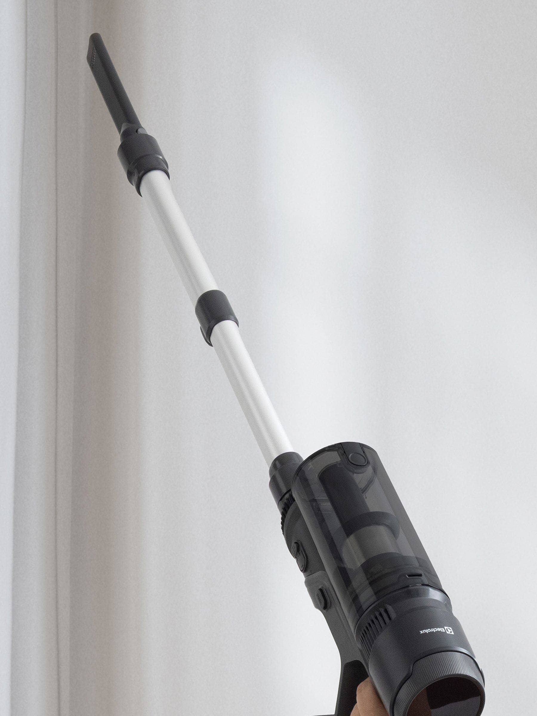 Electrolux grey cordless stick vacuum cleaner, UK version