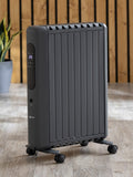 Electrolux grey 2000W digital close-fin oil heater - British product