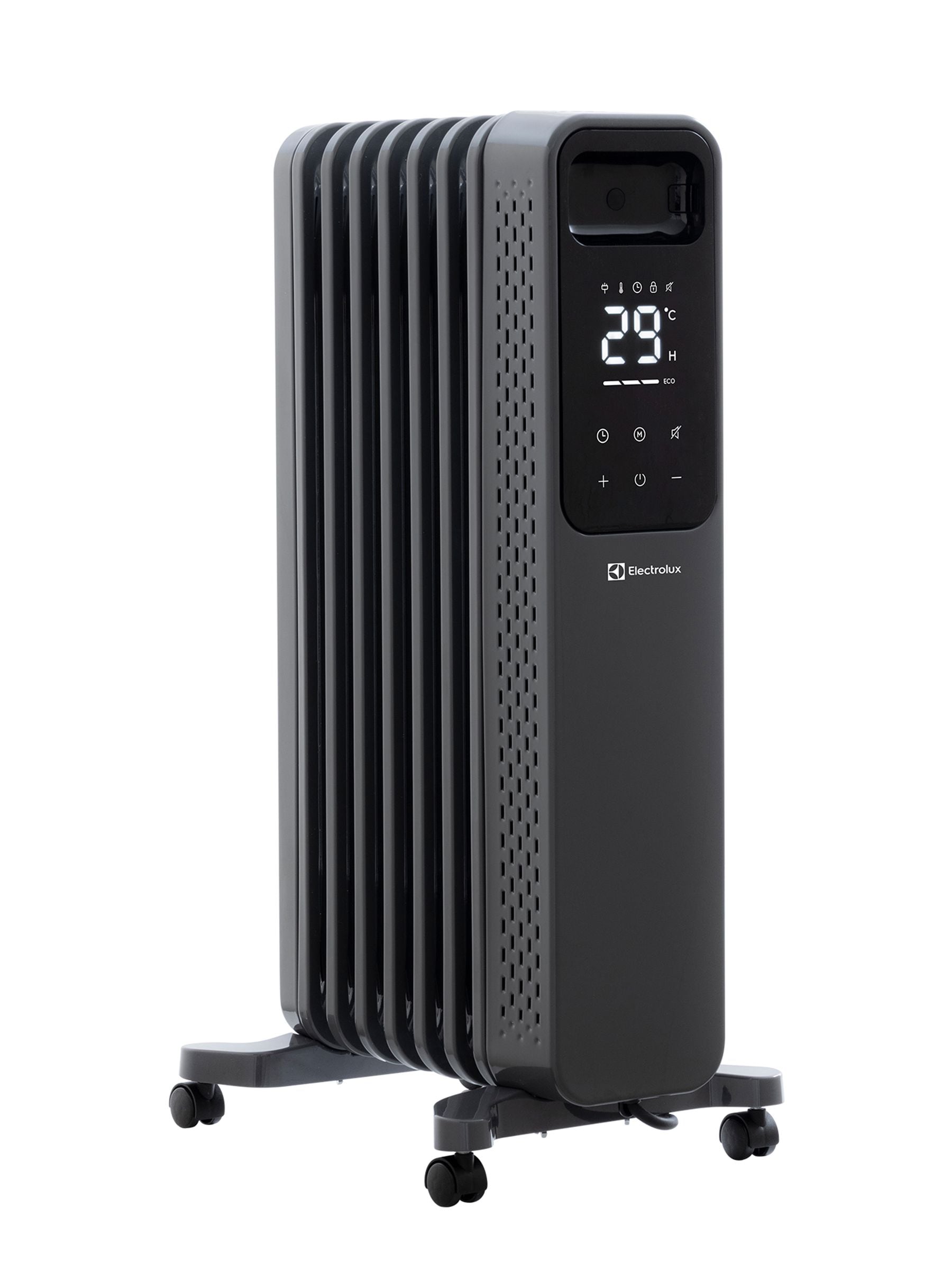 Electrolux Grey 1500W oil filled radiator, imported from the UK