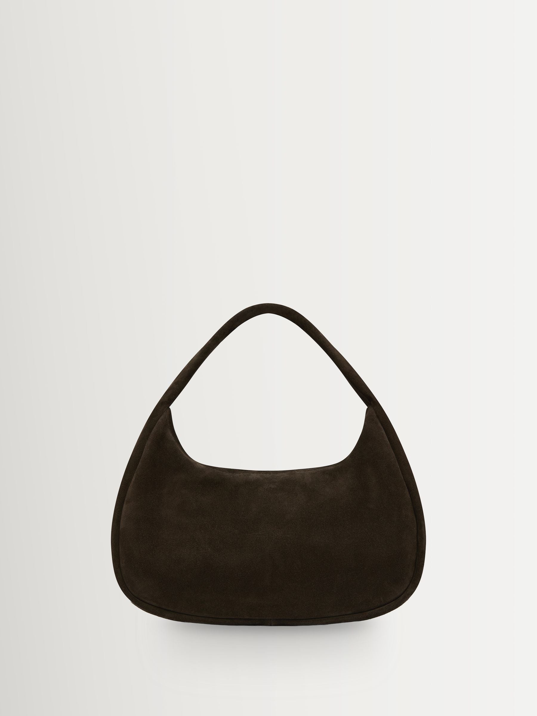 St Agni Bon Bon bag brown suede large (British brand)