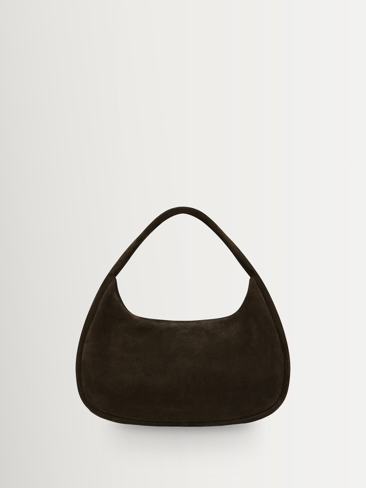 St Agni Bon Bon bag brown suede large (British brand)