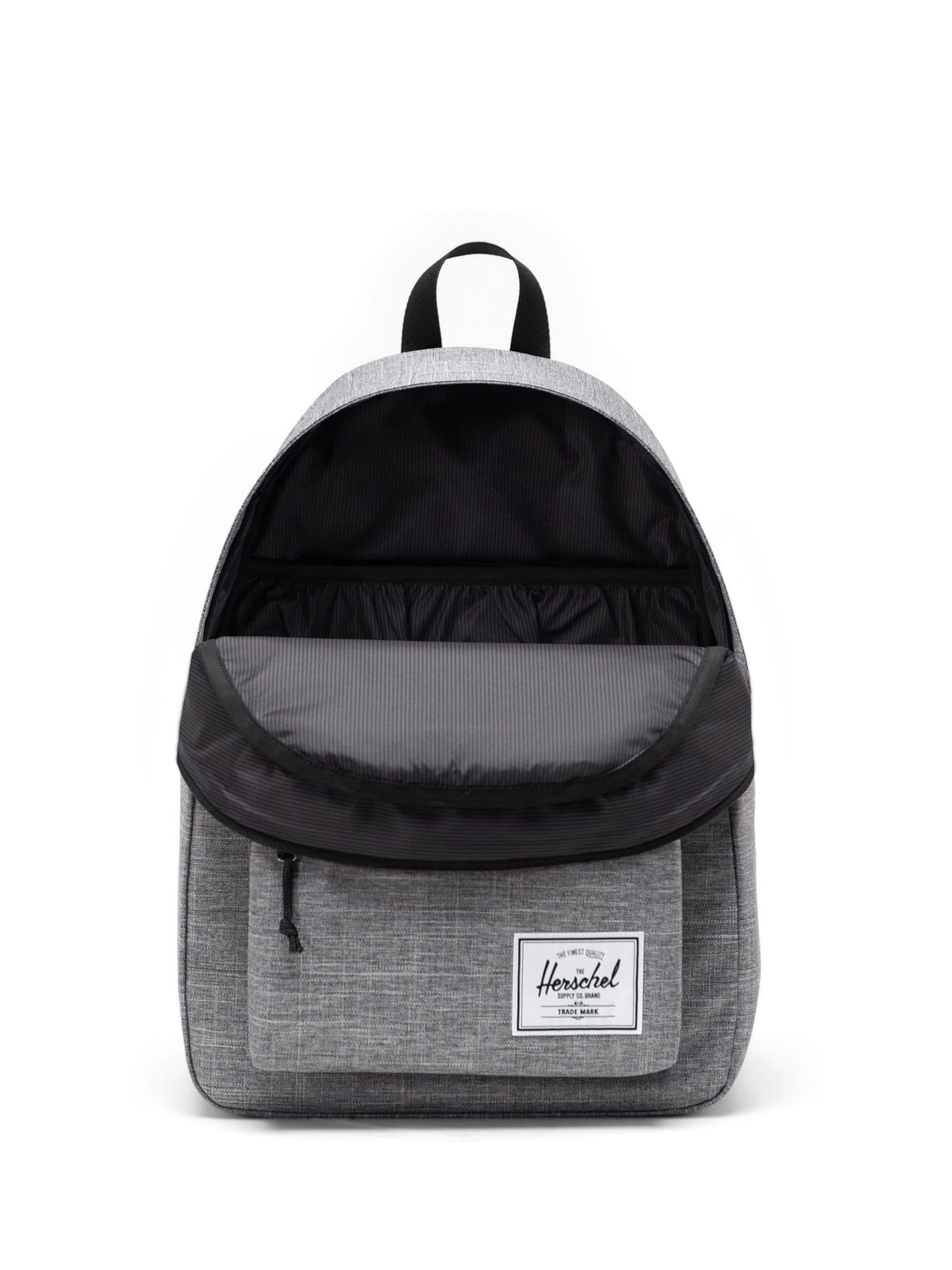 Herschel Supply Co grey classic backpack with laptop sleeve, UK version