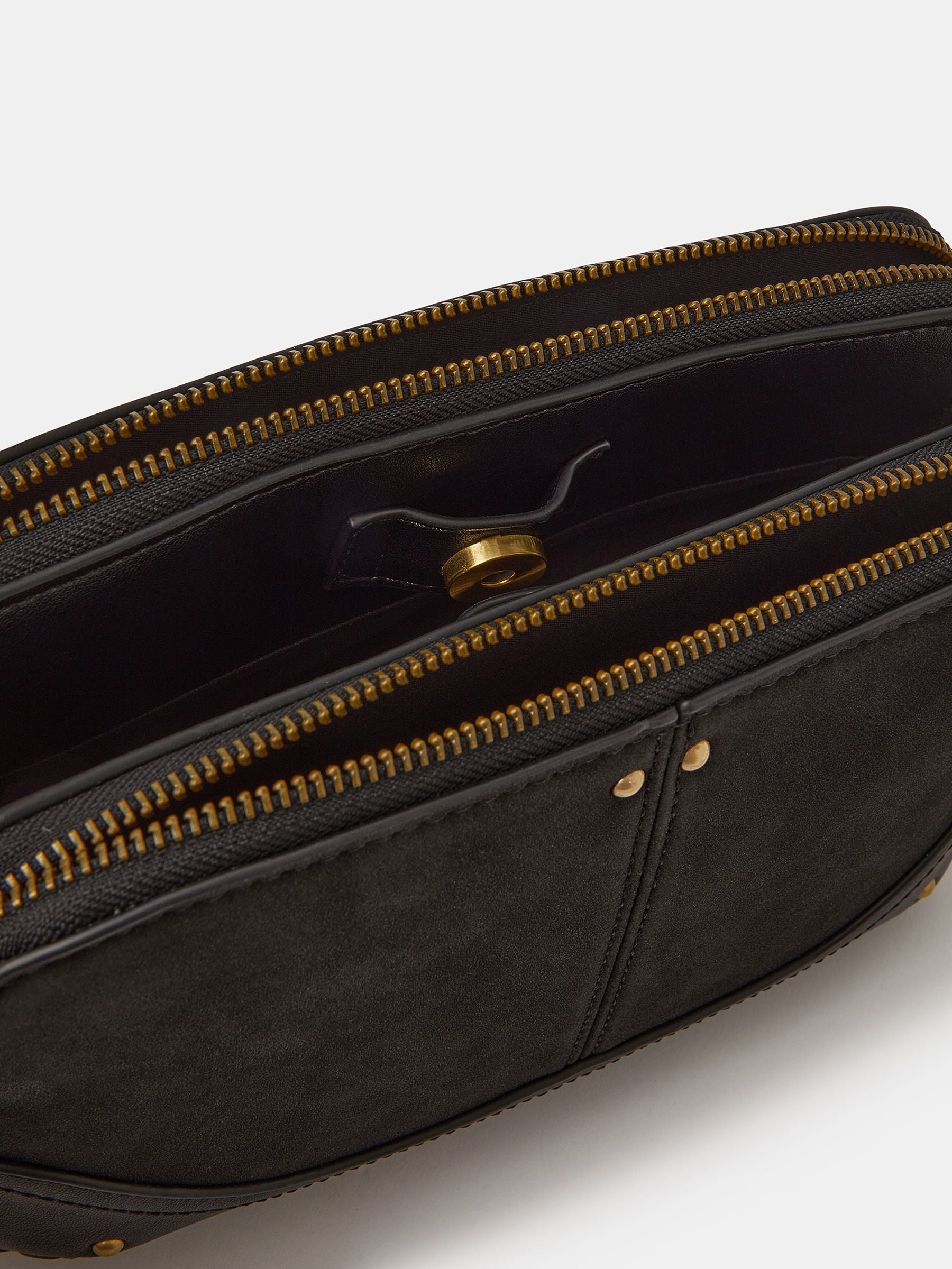 Accessorize black Western cross-body bag, imported from the UK