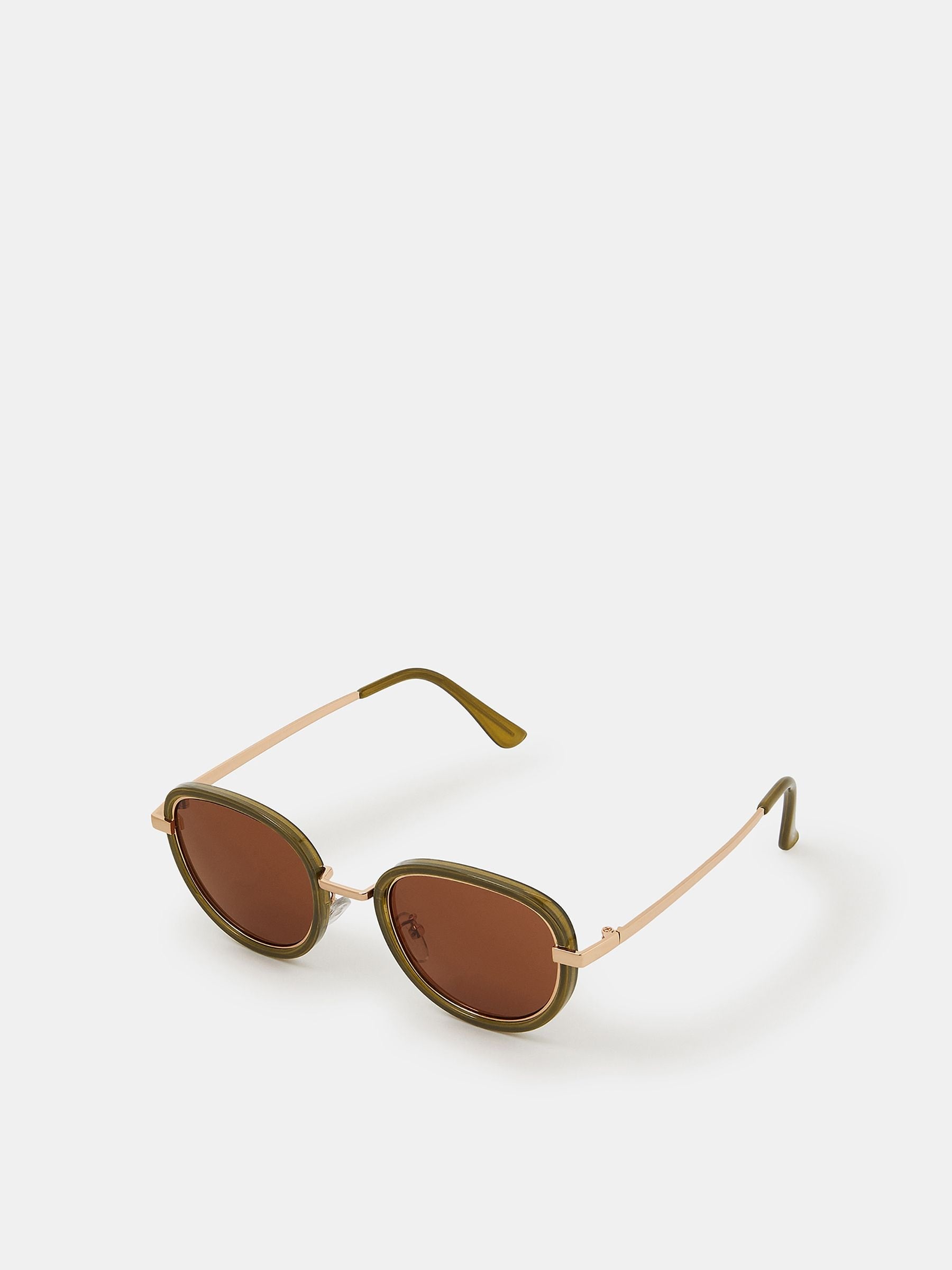 Accessorize green preppy metal sunglasses - British product