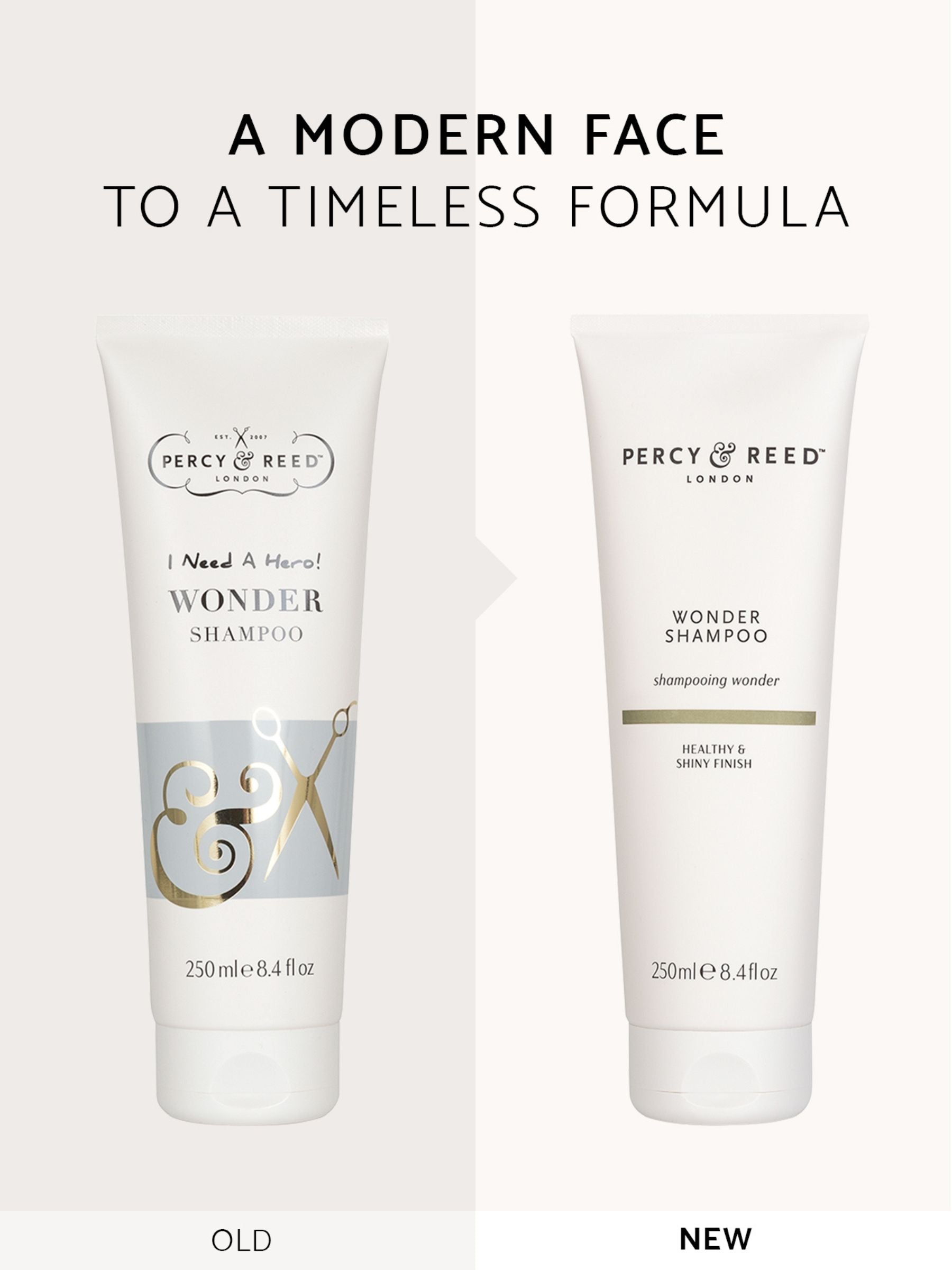 Percy & Reed Wonder Shampoo 250ml - British product