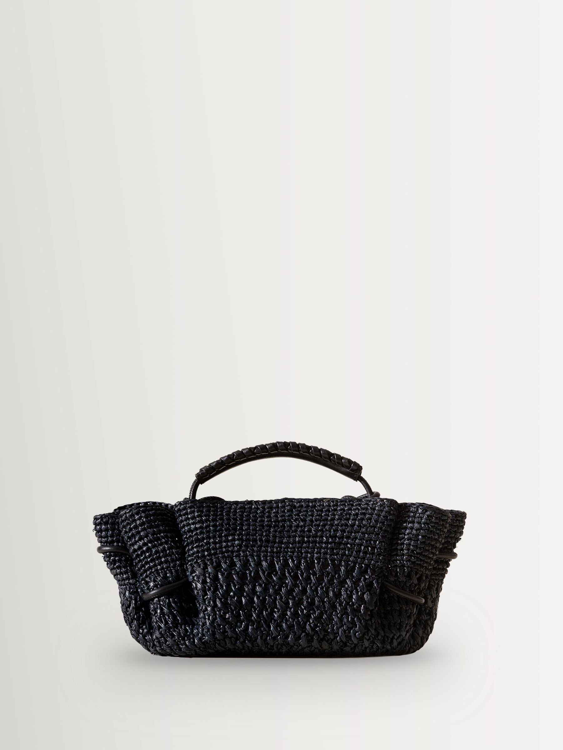Hereu Studio Arta mini raffia crochet cross-body bag, UK version