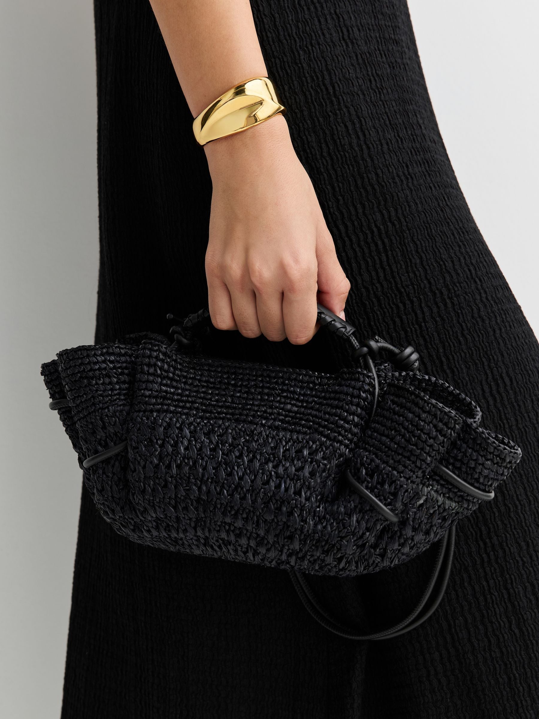 Hereu Studio Arta mini raffia crochet cross-body bag, UK version