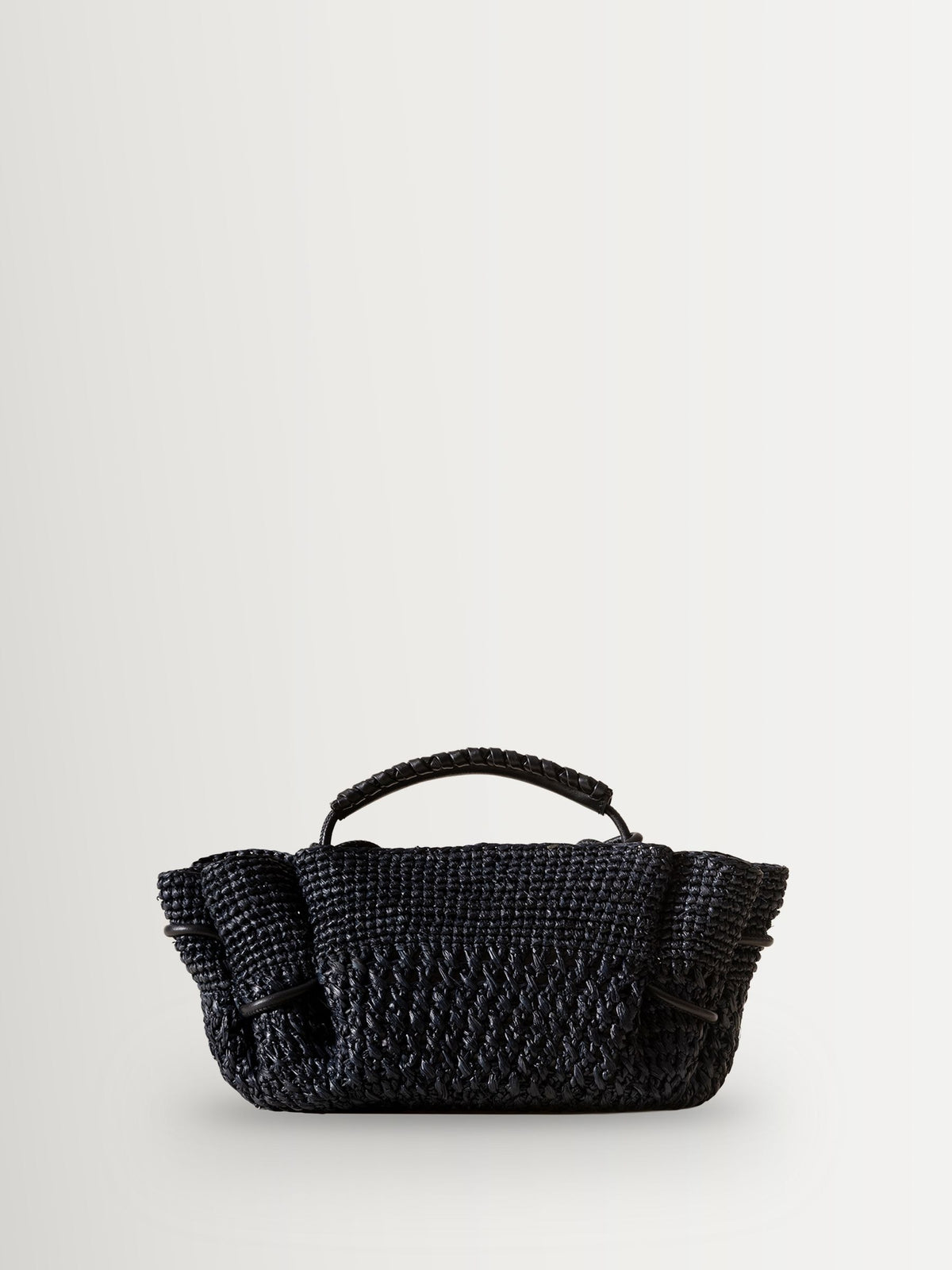 Hereu Studio Arta mini raffia crochet cross-body bag, UK version