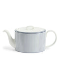 Wedgwood Gio pinstripe teapot 940ml, UK version