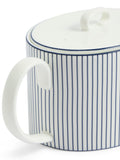 Wedgwood Gio pinstripe teapot 940ml, UK version