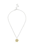 Beaverbrooks diamond flower pendant sterling silver, UK version