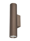 Searchlight bronze fluted wall light, imported from the UK