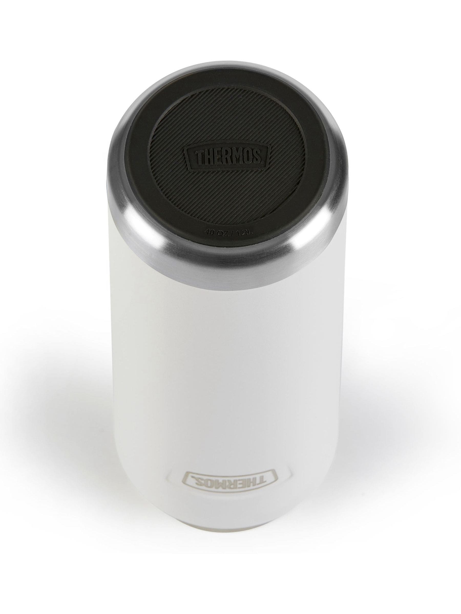 Thermos white 1.2L Icon Series water bottle (British brand)