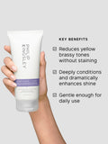 Philip Kingsley conditioner purple brightening 200ml, imported from the UK