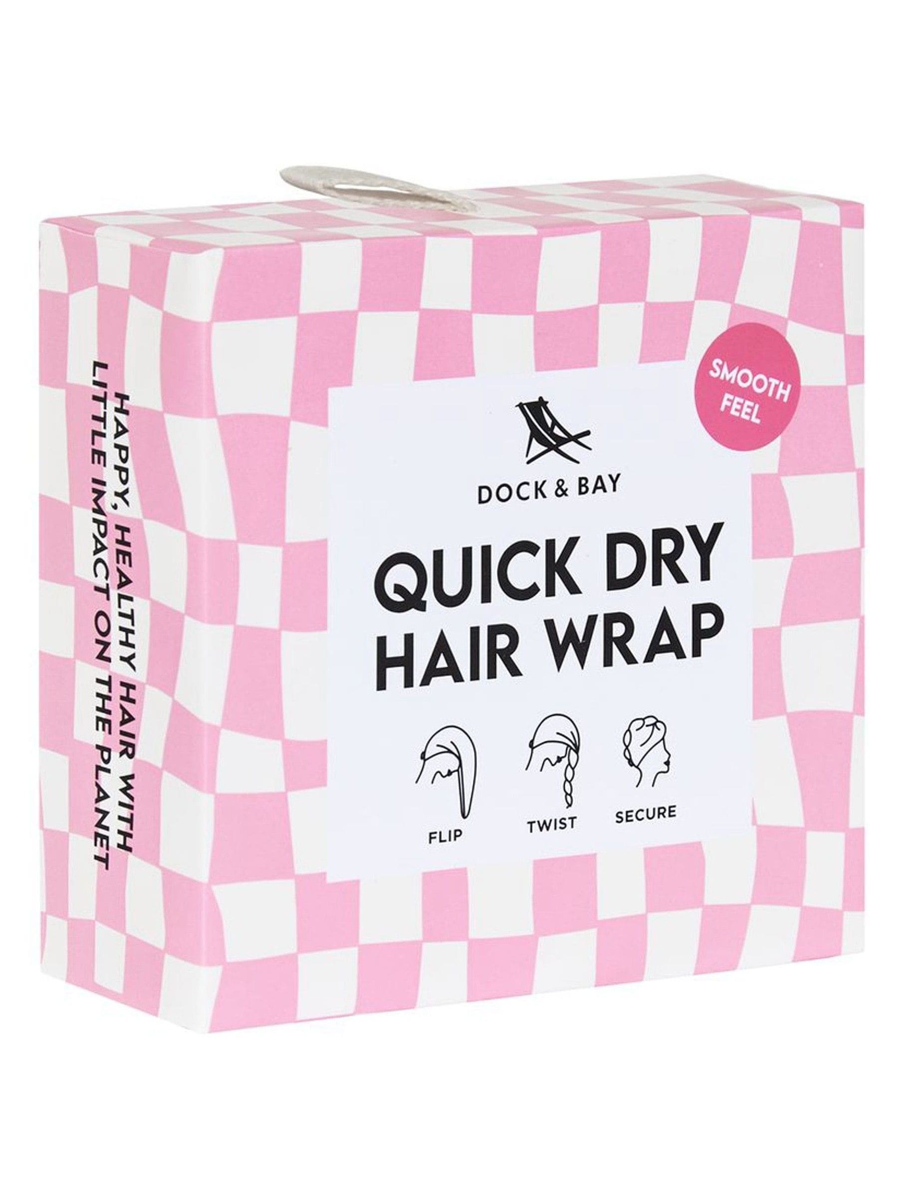 Dock & Bay Pink Paradise Hair Wrap One Size - British product