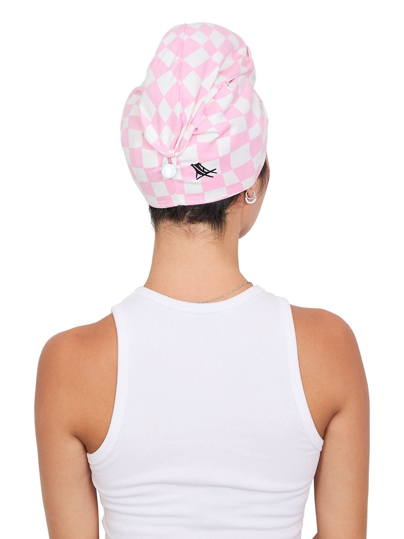 Dock & Bay Pink Paradise Hair Wrap One Size - British product