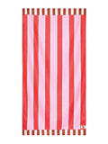 Dock & Bay Cherry Bomb bath towel (British brand)