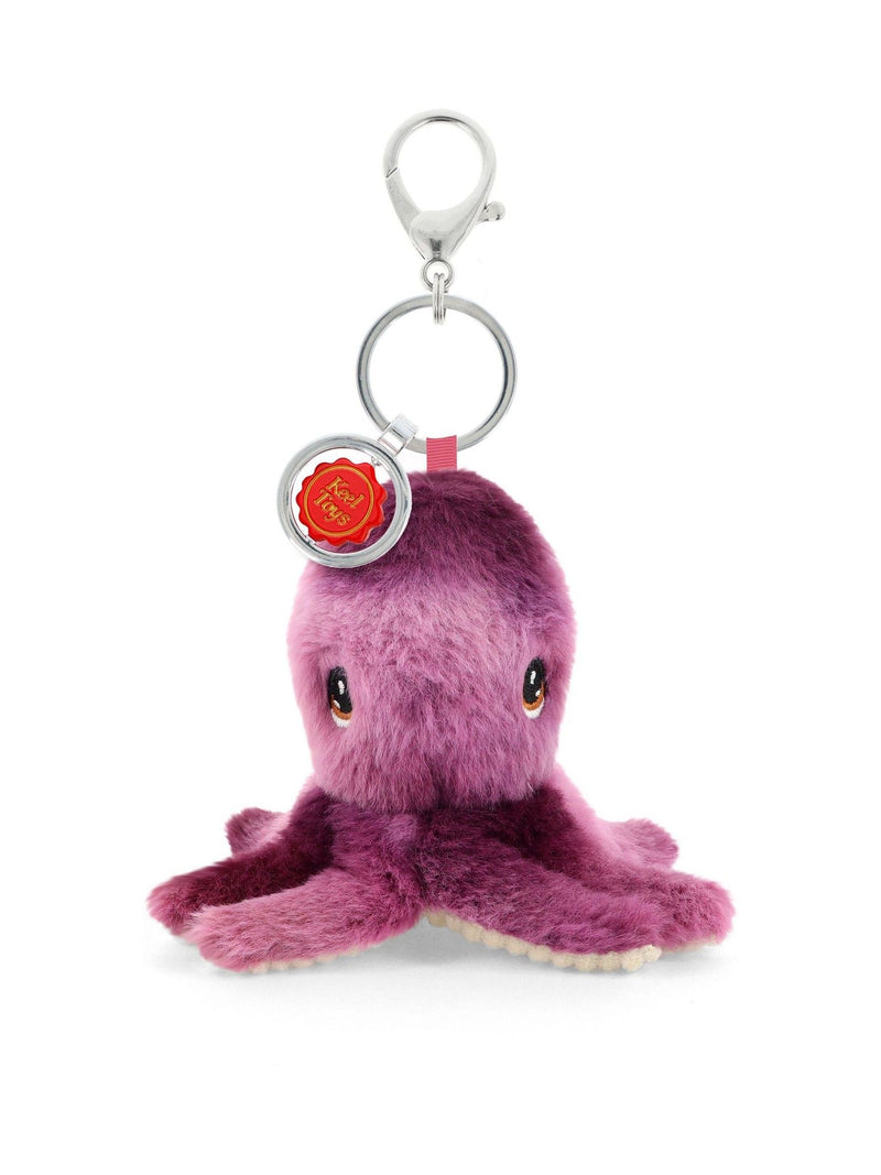 Keel Toys Hamish Highland Cow bag charm 12cm, UK version