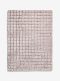 Natural Darcie quilted bedspread in champagne velvet (British brand)
