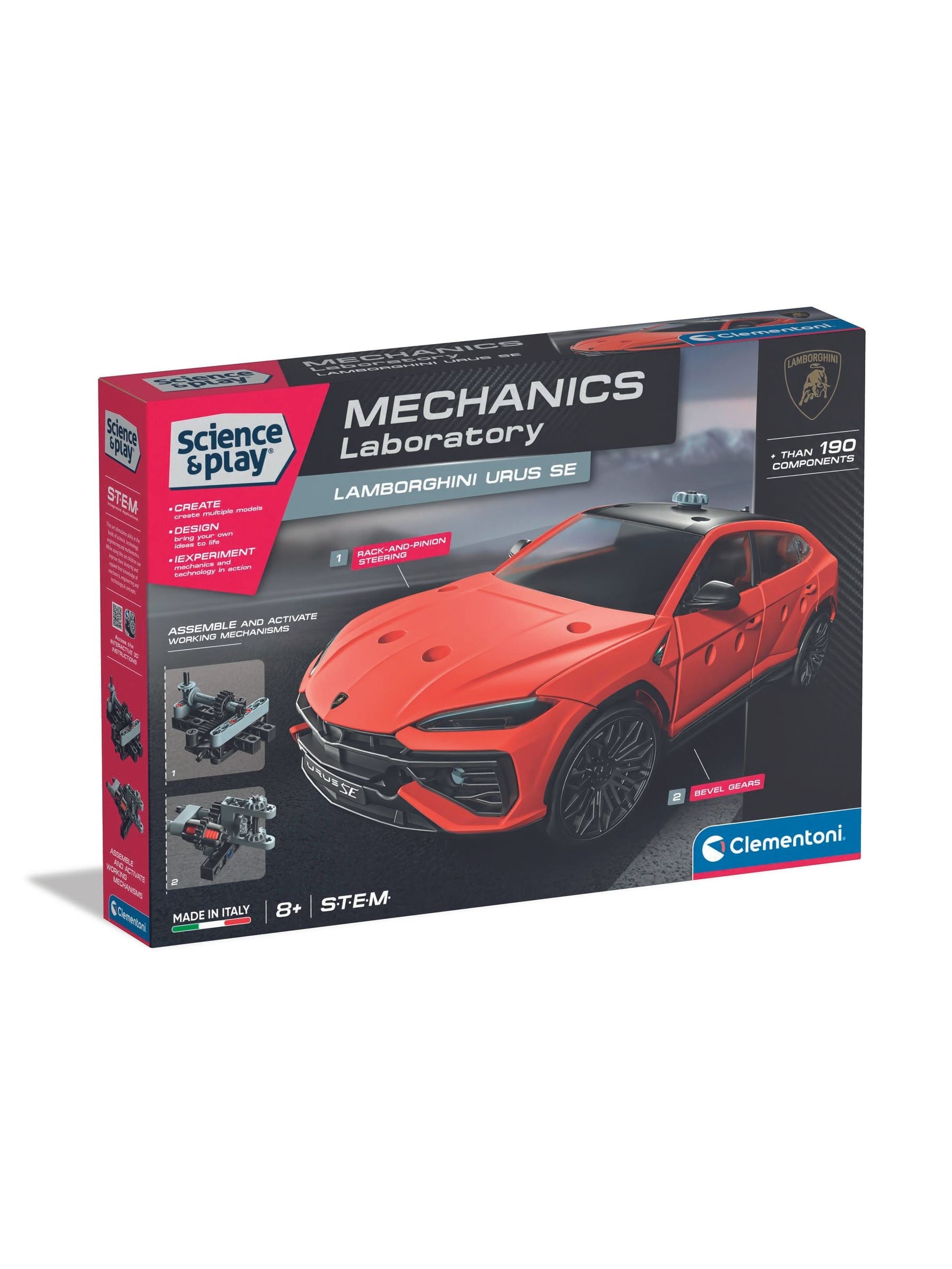 Clementoni Lamborghini Urus building set, imported from the UK
