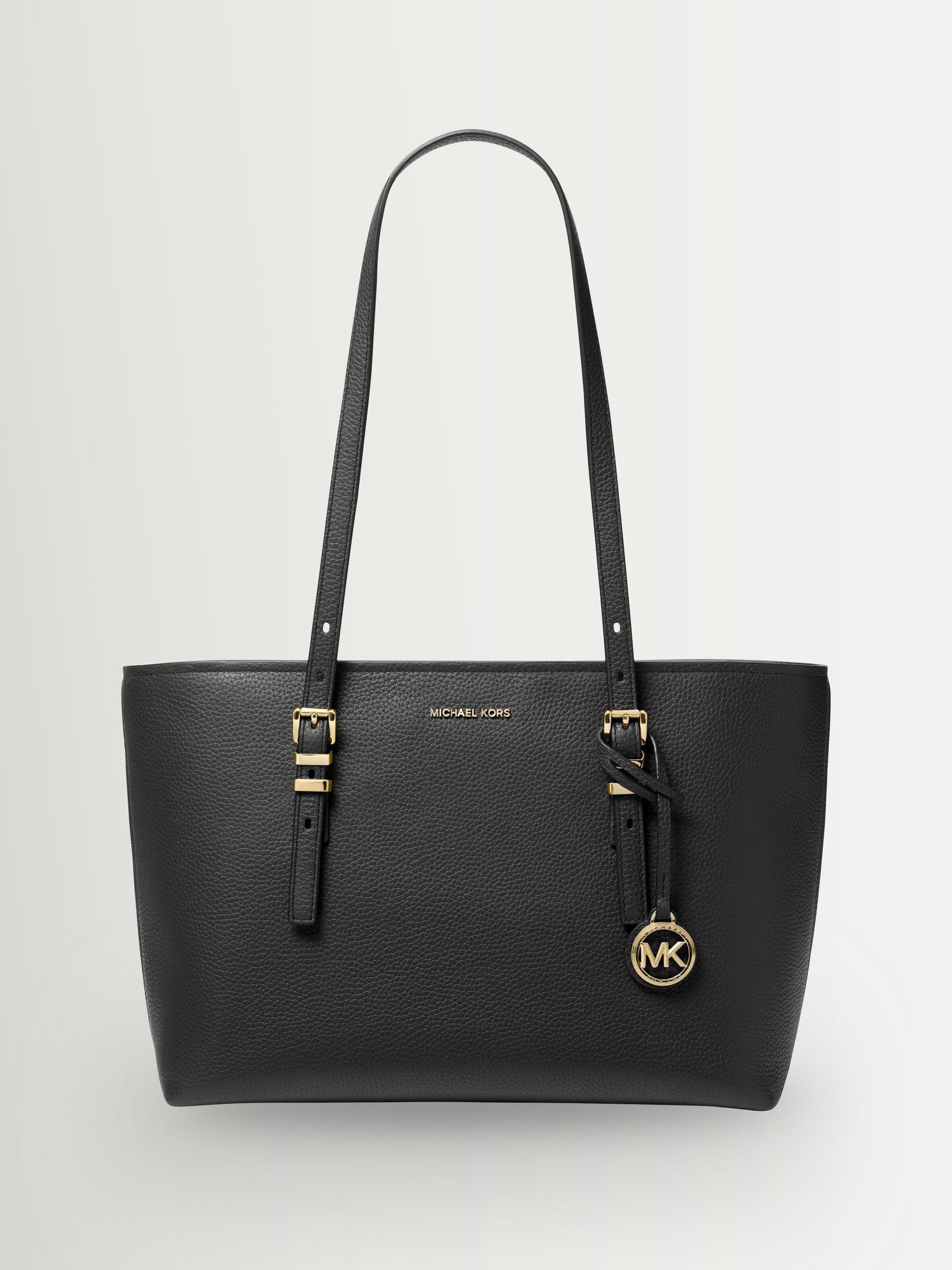 Michael Kors Black Quinn Medium Tote Bag