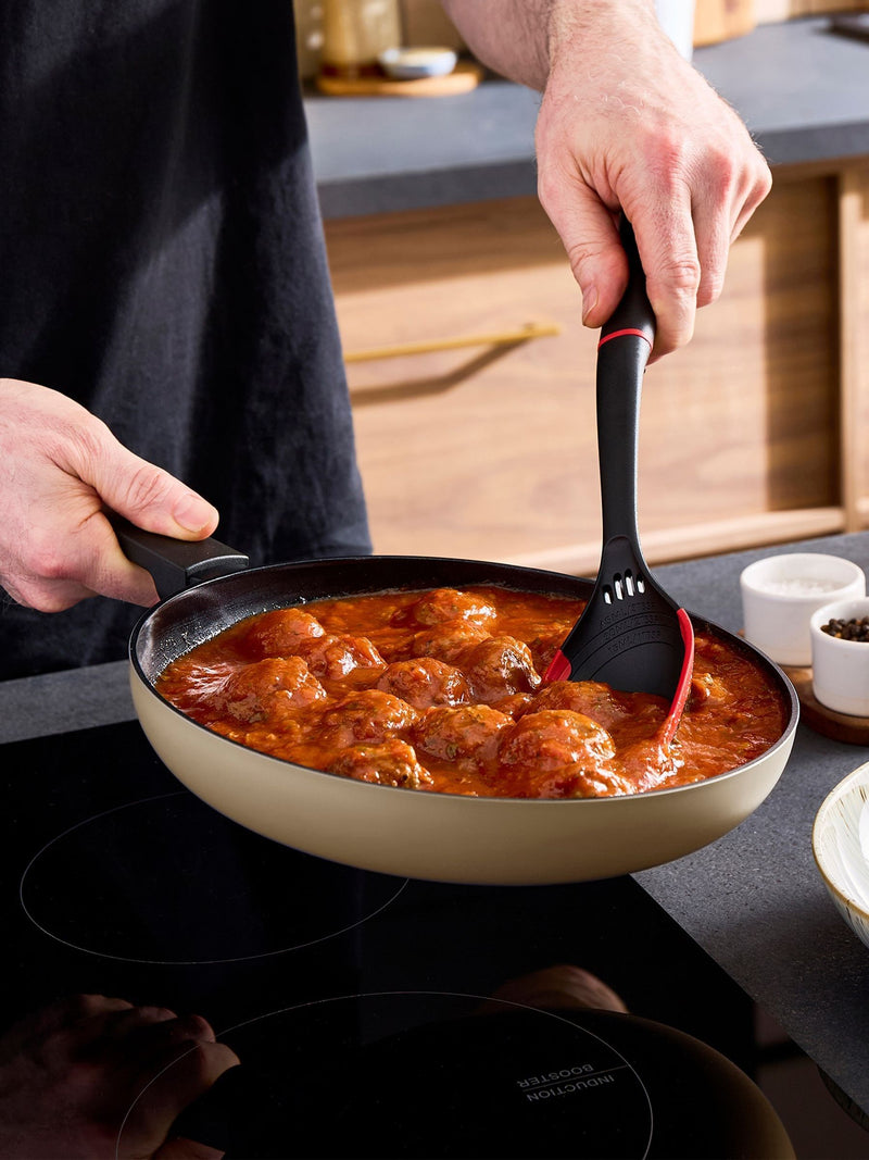 Morphy Richards cream aluminium frying pan bundle 20cm 24cm 28cm - British product