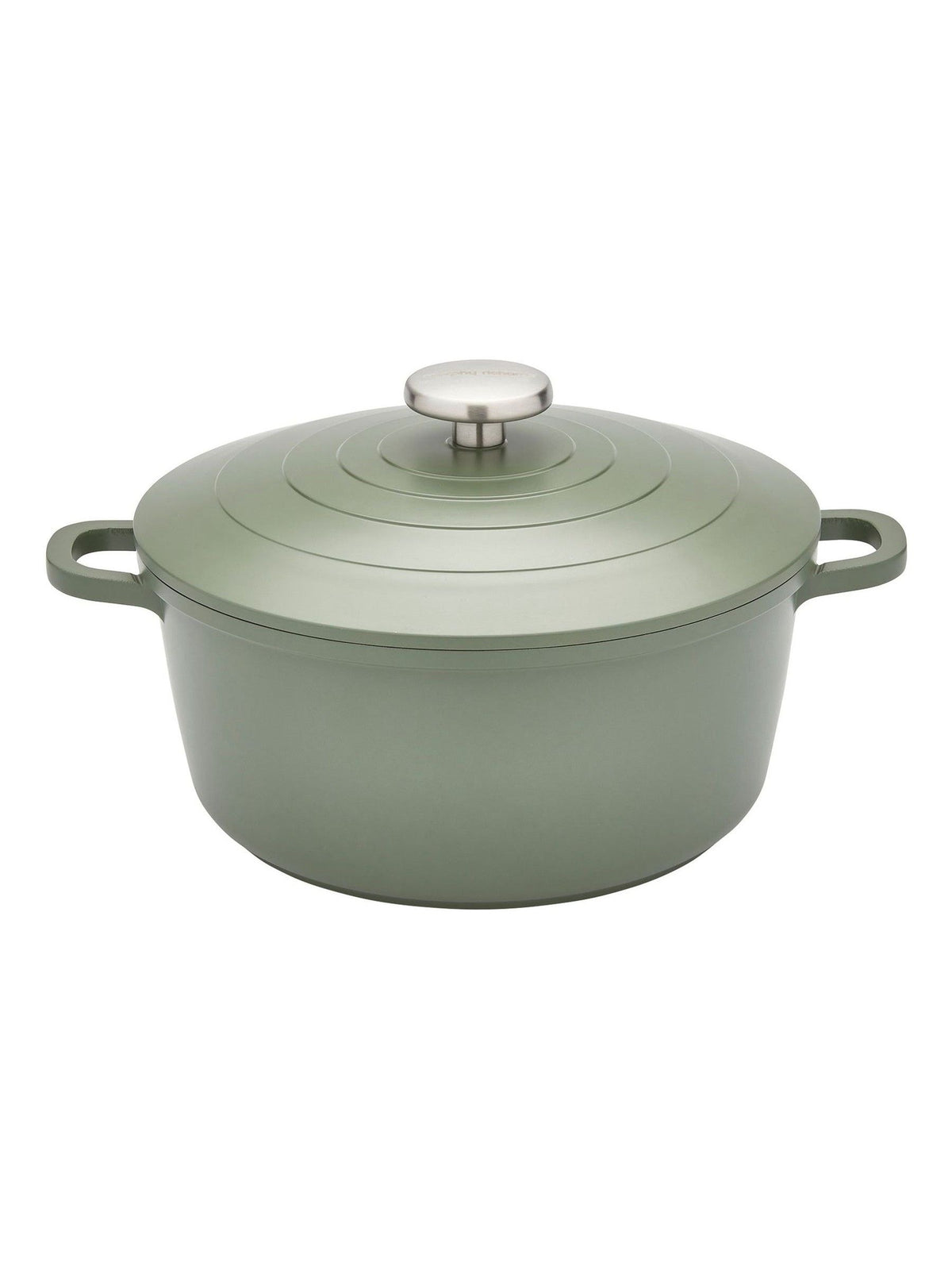 Morphy Richards blue cast aluminium casserole dish 24cm, imported from the UK