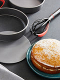 Morphy Richards silver grey loose base cake tin set 8 inch - British product