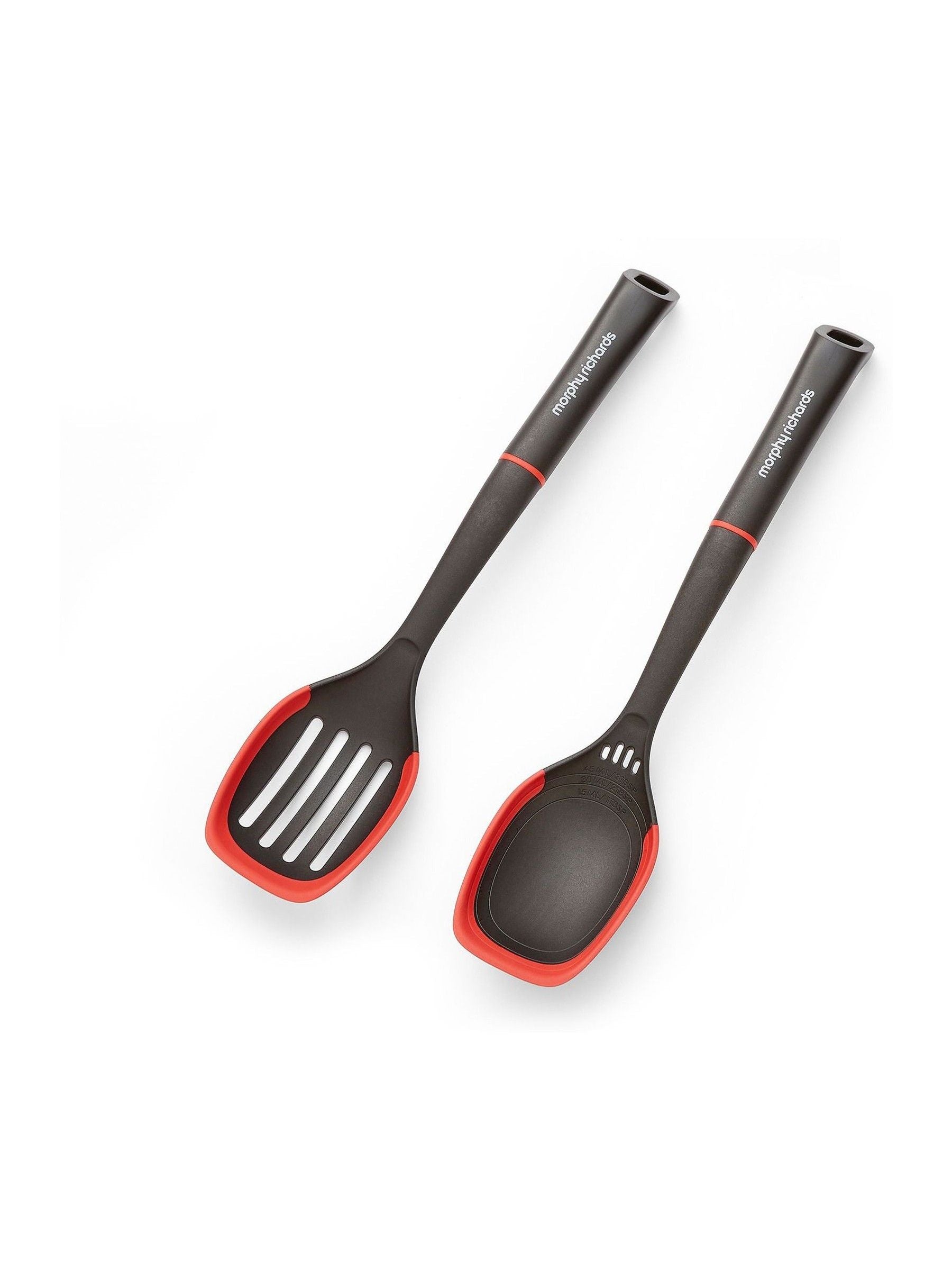 Morphy Richards solid and slotted spoon set - British product