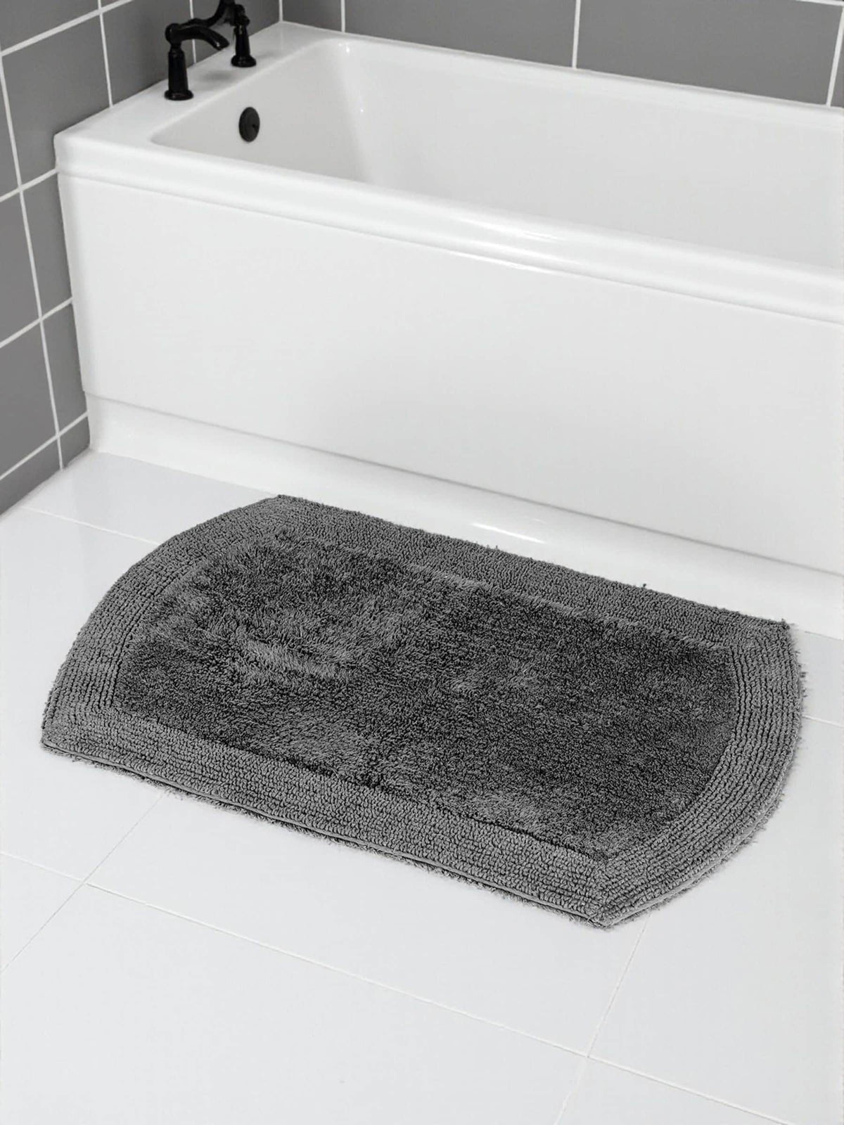 Showerdrape Charcoal Ultra Bath Mat