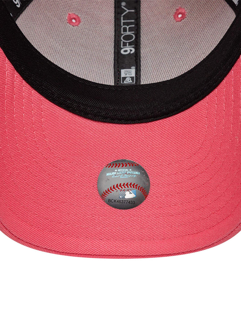 New Era 9FORTY pink cap structured crown curved visor - British product