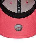 New Era 9FORTY pink cap structured crown curved visor - British product