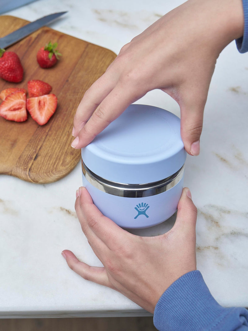 Hydro Flask Black insulated food jar 12oz, imported from the UK