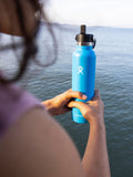 Hydro Flask 21oz bottle with Flex Straw Cap, UK version