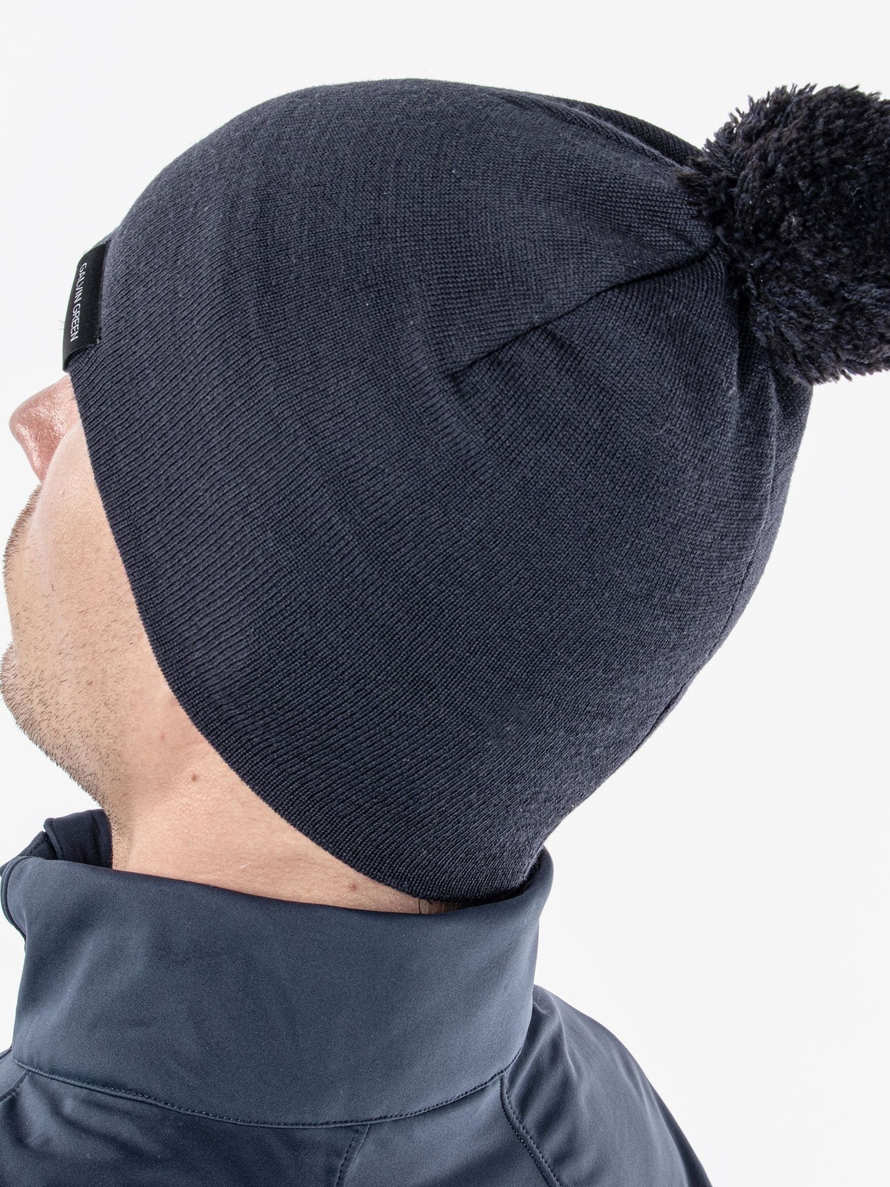 Galvin Green blue beanie hat - British product