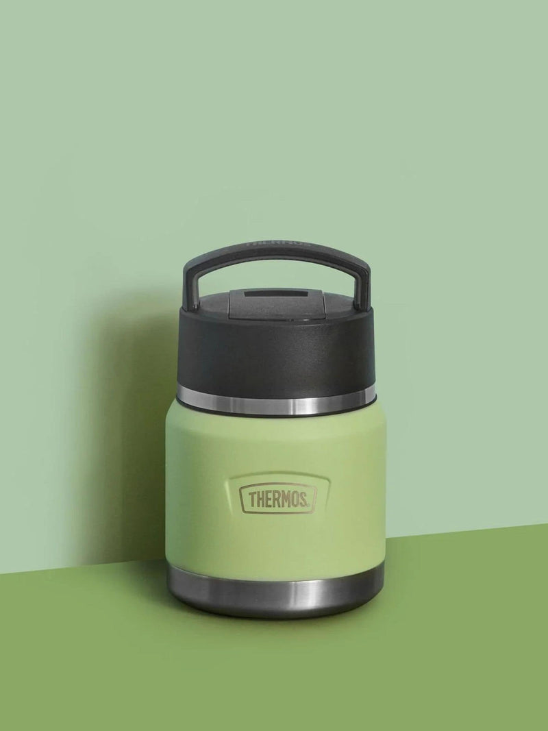 Thermos Icon food flask lime green 355ml (British brand)