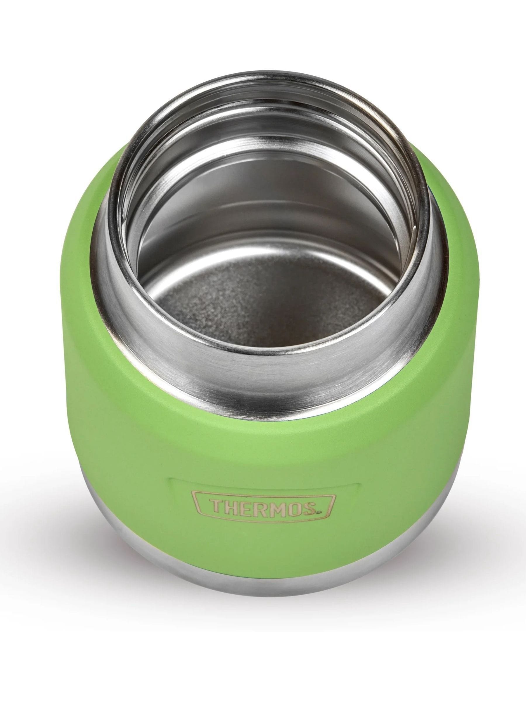 Thermos Icon food flask lime green 355ml (British brand)
