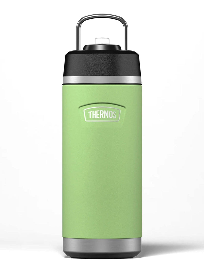 Thermos Icon Series 530ml water bottle lime green with straw lid - British product