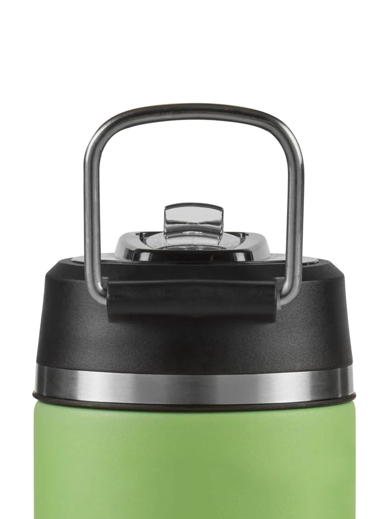 Thermos Icon Series 530ml water bottle lime green with straw lid - British product