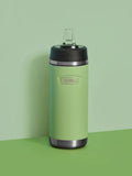 Thermos Icon Series 530ml water bottle lime green with straw lid - British product
