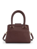 Jones Bootmaker Chocolate Brown Whimsy Leather Top Handle Tote Bag