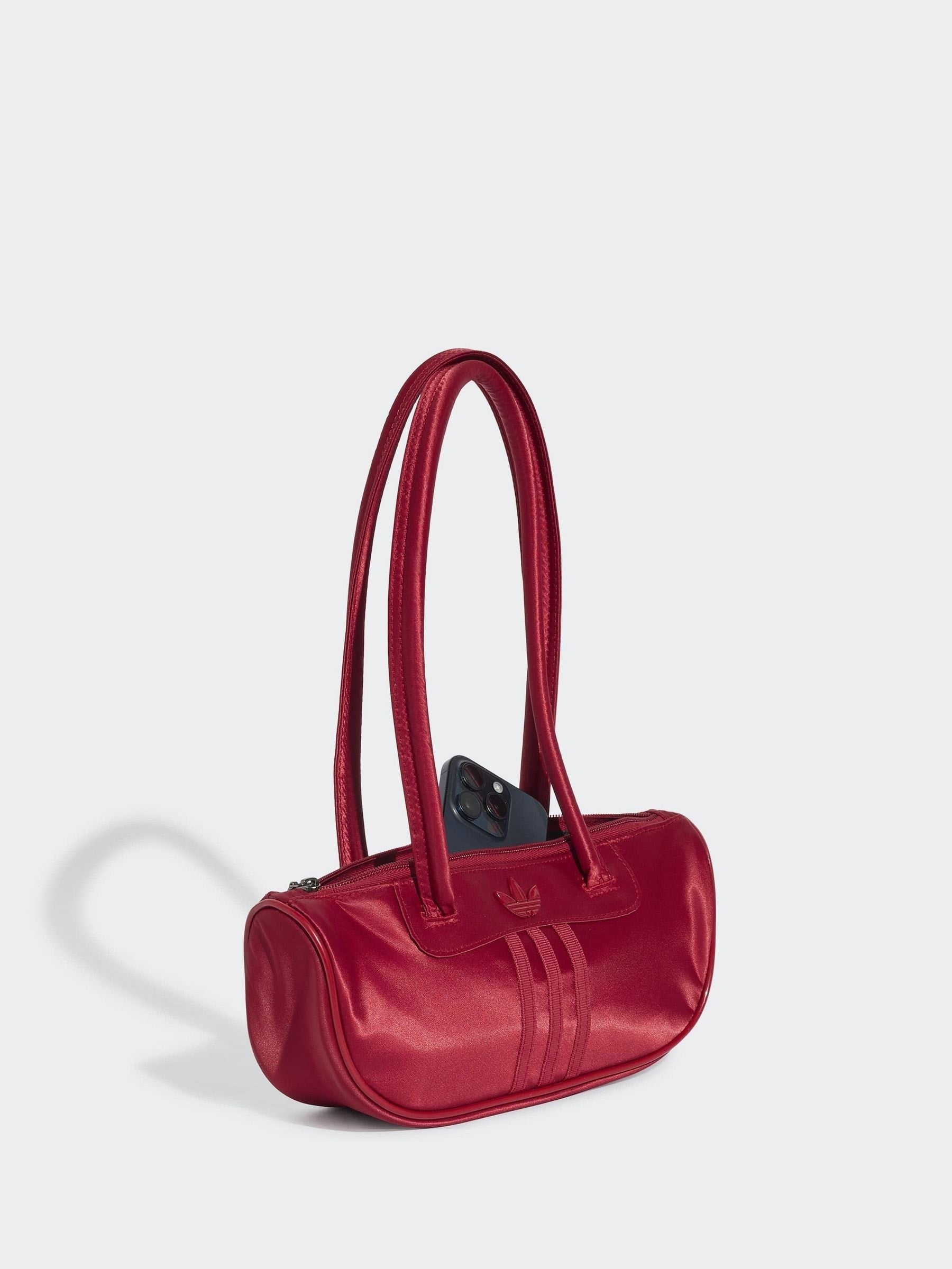 adidas Originals red bowling bag with glossy finish (British brand)