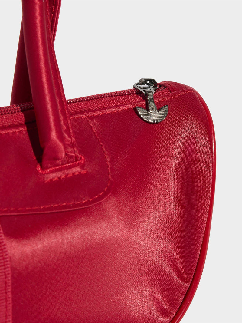 adidas Originals red bowling bag with glossy finish (British brand)