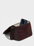 adidas brown cross body bag 1.8 litre (British brand)