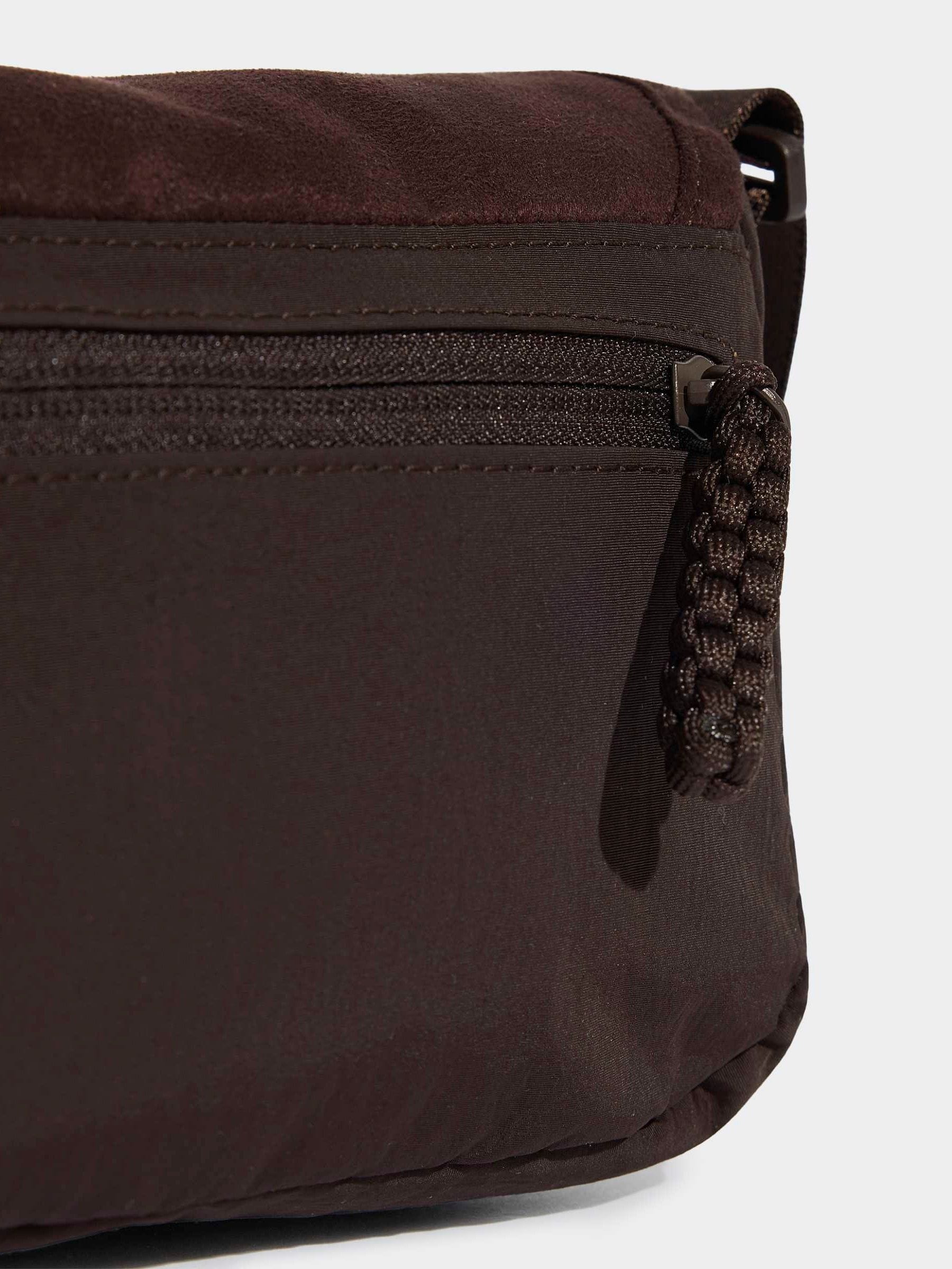 adidas brown cross body bag 1.8 litre (British brand)