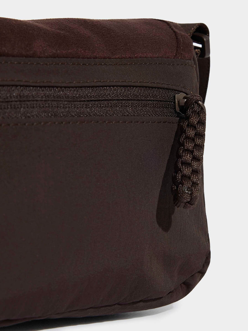 adidas brown cross body bag 1.8 litre (British brand)